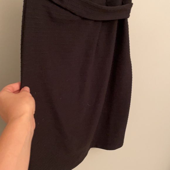 Loft knee length stretchy pencil belted skirt - Picture 6 of 9